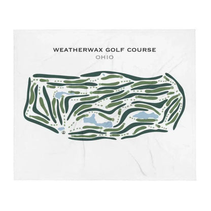 Weatherwax Golf Course, Ohio - Printed Golf Courses