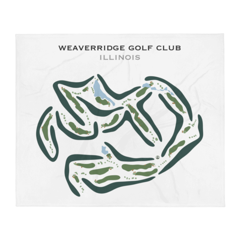 WeaverRidge Golf Club, Illinois - Printed Golf Courses