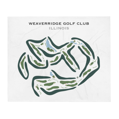 WeaverRidge Golf Club, Illinois - Printed Golf Courses