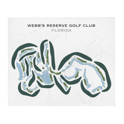 Webb's Reserve, Florida - Printed Golf Courses
