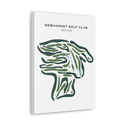 Webhannet Golf Club, Maine - Printed Golf Courses
