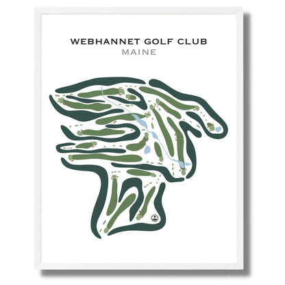 Webhannet Golf Club, Maine - Printed Golf Courses