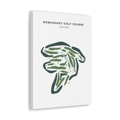 Webhannet Golf Course, Maine - Printed Golf Courses