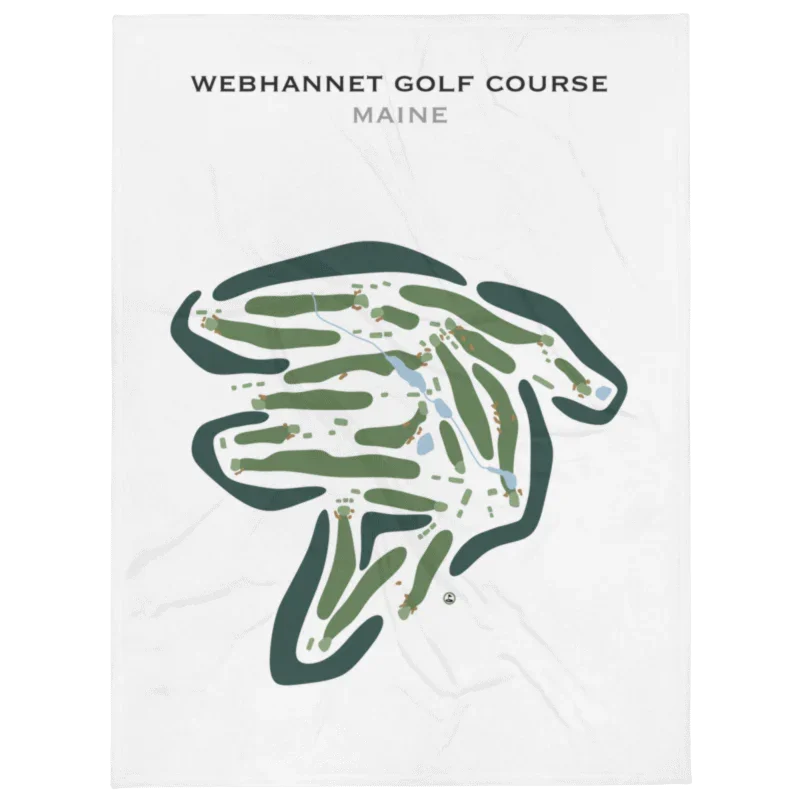 Webhannet Golf Course, Maine - Printed Golf Courses