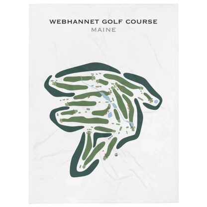 Webhannet Golf Course, Maine - Printed Golf Courses