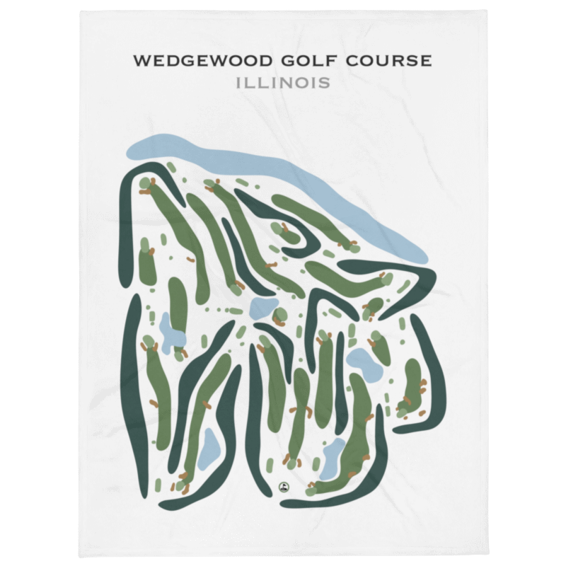 Wedgewood Golf Course, Illinois - Printed Golf Courses