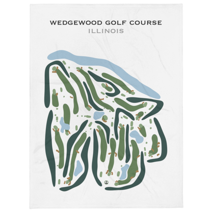 Wedgewood Golf Course, Illinois - Printed Golf Courses