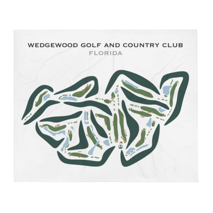 Wedgewood Golf & Country Club, Florida - Printed Golf Courses