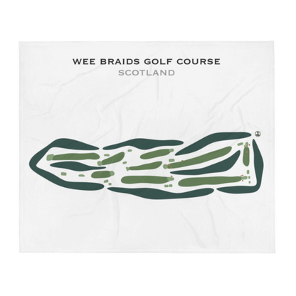 Wee Braids Golf Course, Scotland - Printed Golf Courses