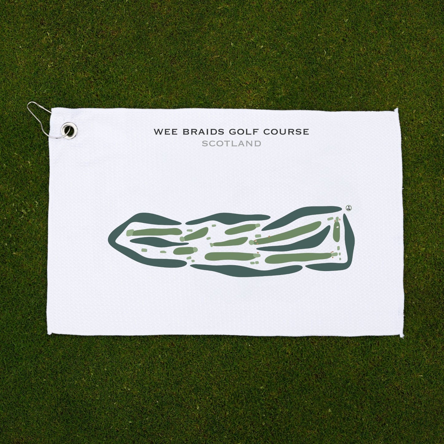 Wee Braids Golf Course, Scotland - Printed Golf Courses