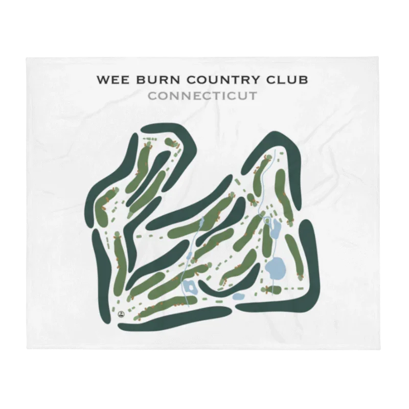 Wee Burn Country Club, Connecticut - Printed Golf Courses