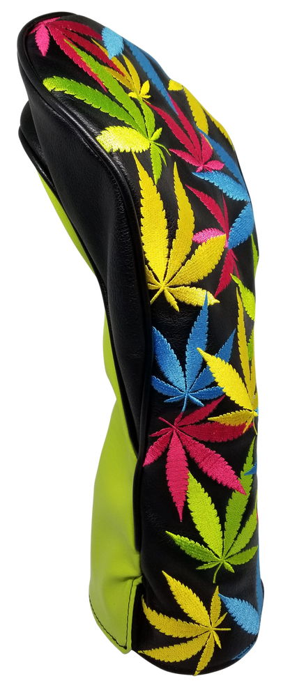 Weed All-Over Embroidered Driver Headcover by ReadyGOLF