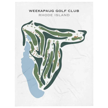 Weekapaug Golf Club, Rhode Island - Printed Golf Courses