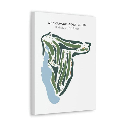 Weekapaug Golf Club, Rhode Island - Printed Golf Courses