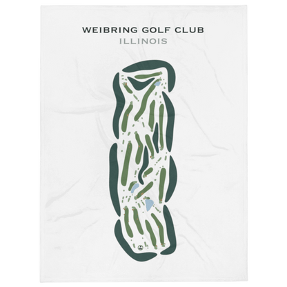 Weibring Golf Club, Illinois - Printed Golf Courses