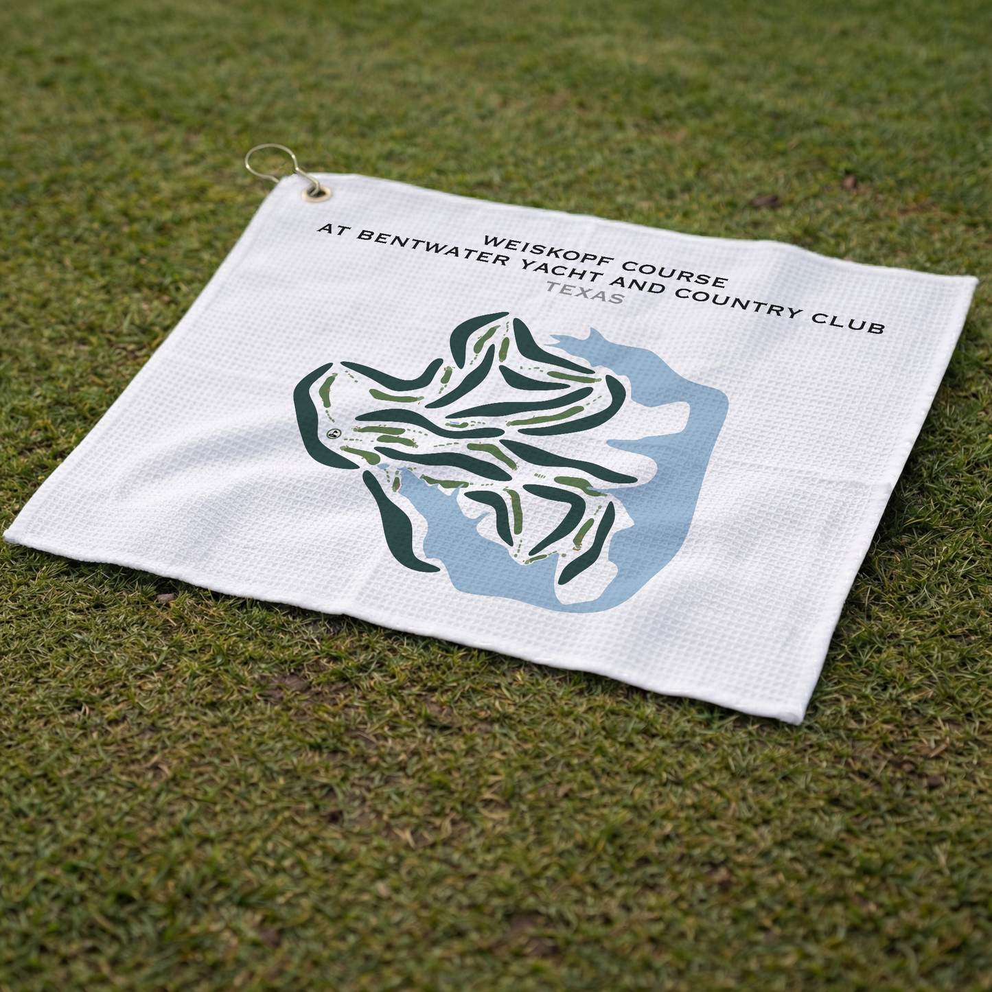 Weiskopf Course at Bentwater Yacht and Country Club, Texas - Printed Golf Courses