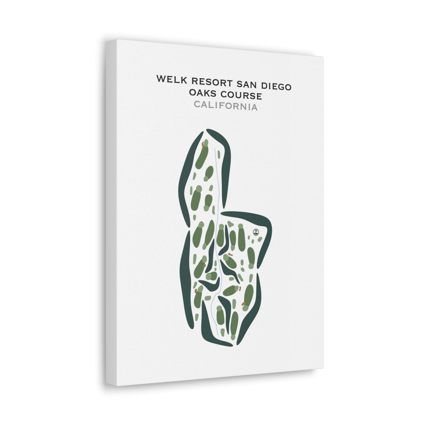 Welk Resort San Diego - Oaks Course, California - Printed Golf Courses