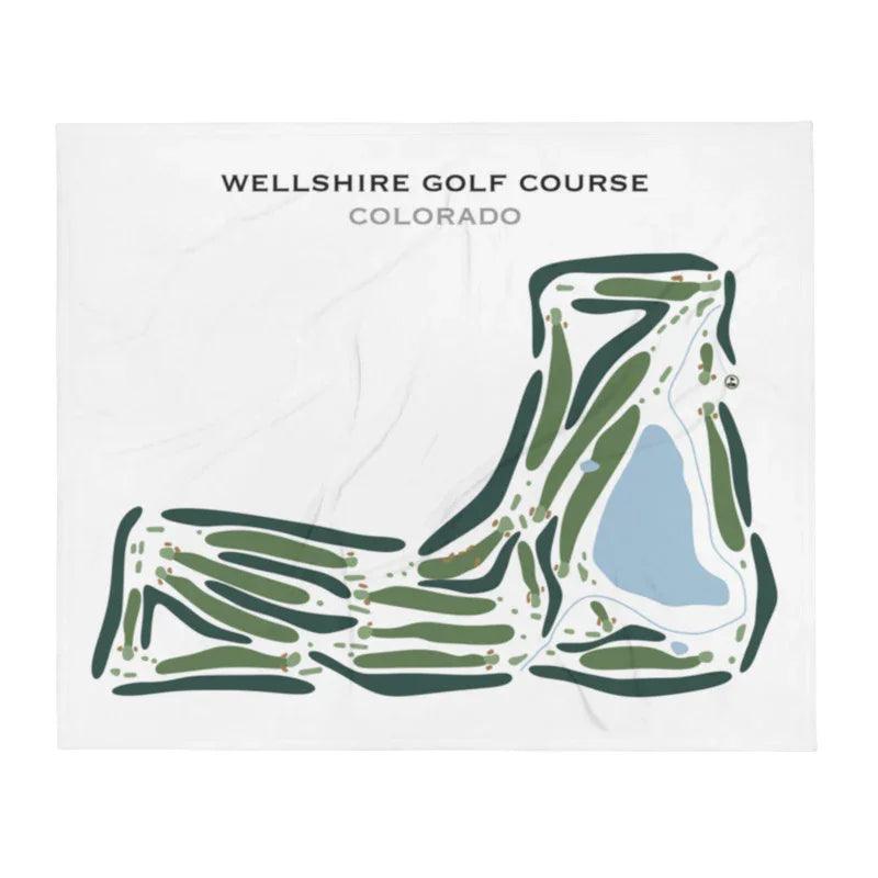 Wellshire Golf Course, Colorado - Printed Golf Course