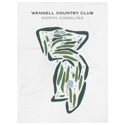 Wendell Country Club, North Carolina - Printed Golf Courses