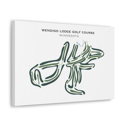 Wendigo Lodge Golf Course, Minnesota - Printed Golf Courses