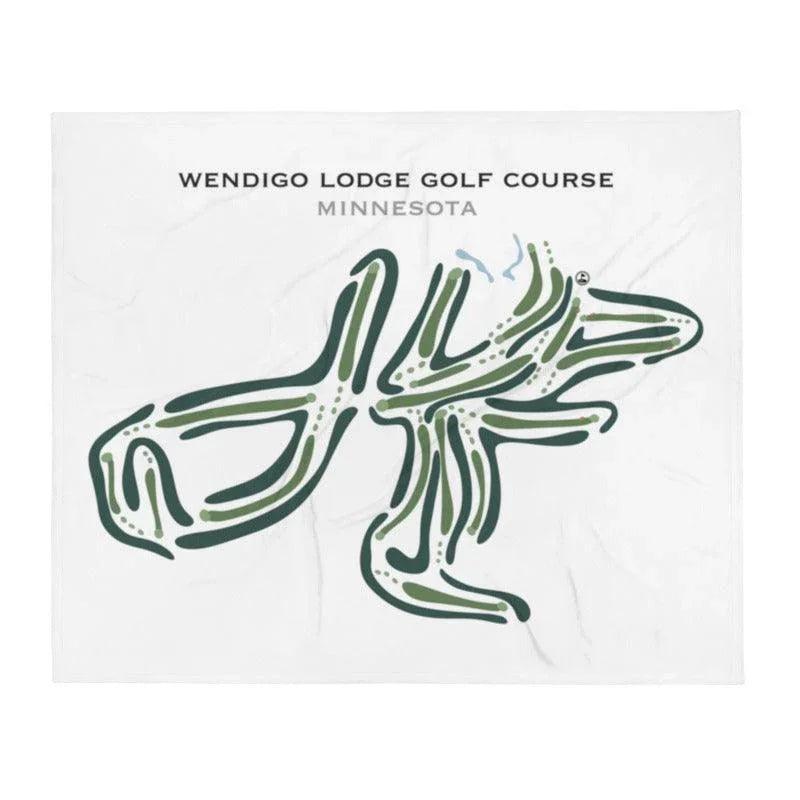 Wendigo Lodge Golf Course, Minnesota - Printed Golf Courses