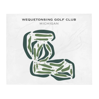 Wequetonsing Golf Club, Michigan - Printed Golf Courses