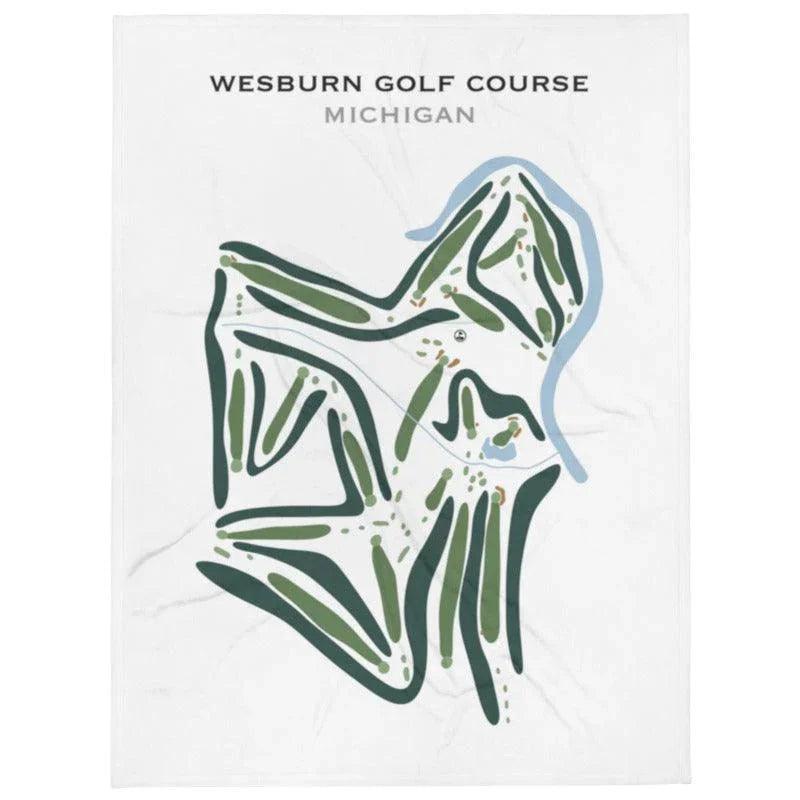 Wesburn Golf Course, Michigan - Printed Golf Courses