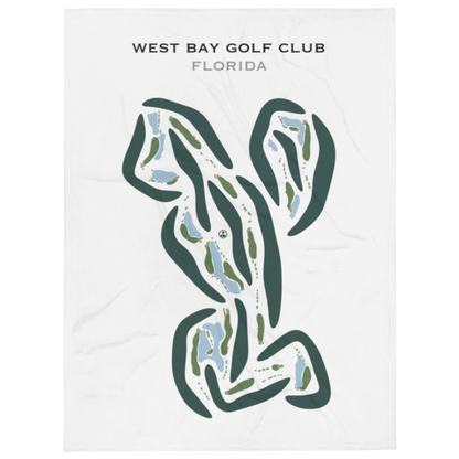 West Bay Golf Club, Florida - Printed Golf Courses
