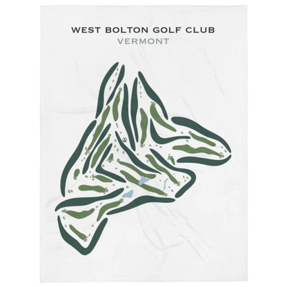 West Bolton Golf Club, Vermont - Printed Golf Courses