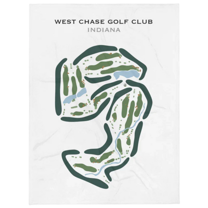 West Chase Golf Club, Indiana - Printed Golf Courses