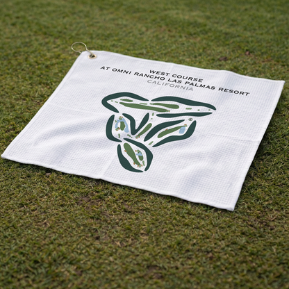 West Course at Omni Rancho Las Palmas Resort, California - Printed Golf Courses
