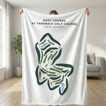 West Course at Tamarack Golf Course, New Jersey - Printed Golf Courses