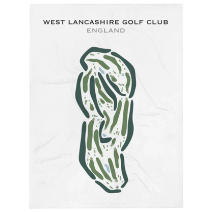 West Lancashire Golf Club, England - Printed Golf Courses