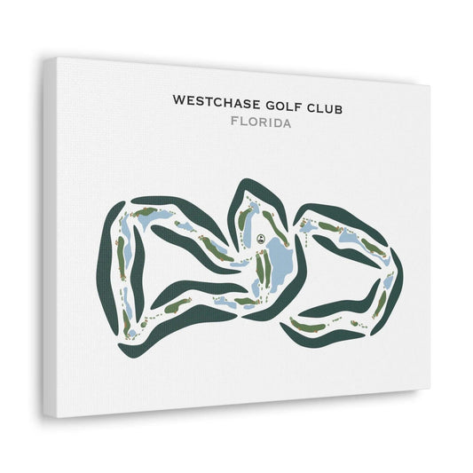 Westchase Golf Club, Florida - Printed Golf Courses.