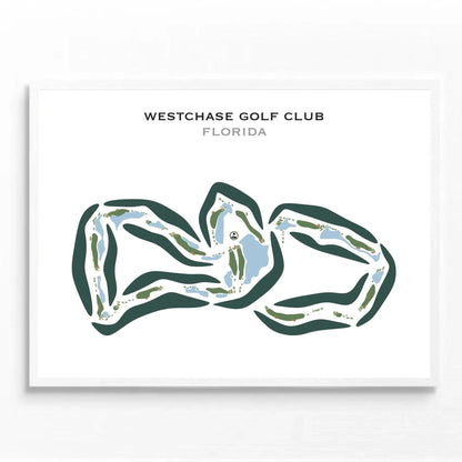Westchase Golf Club, Florida - Printed Golf Courses.