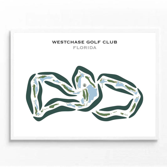 Westchase Golf Club, Florida - Printed Golf Courses.