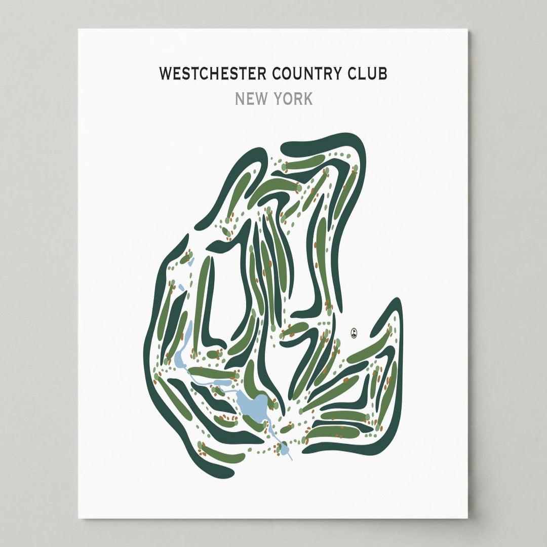 Westchester Country Club, New York - Printed Golf Courses