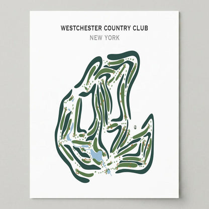 Westchester Country Club, New York - Printed Golf Courses