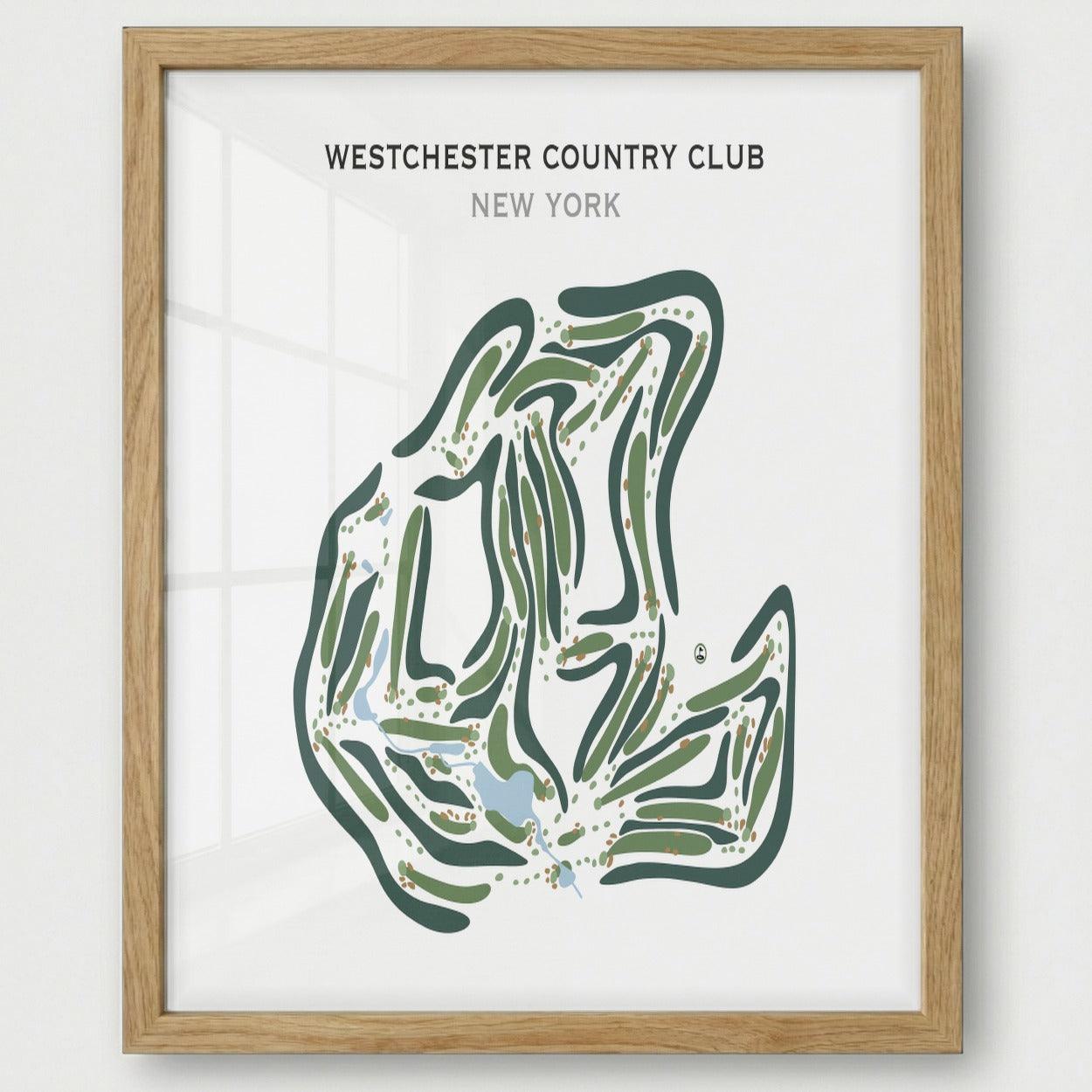 Westchester Country Club, New York - Printed Golf Courses