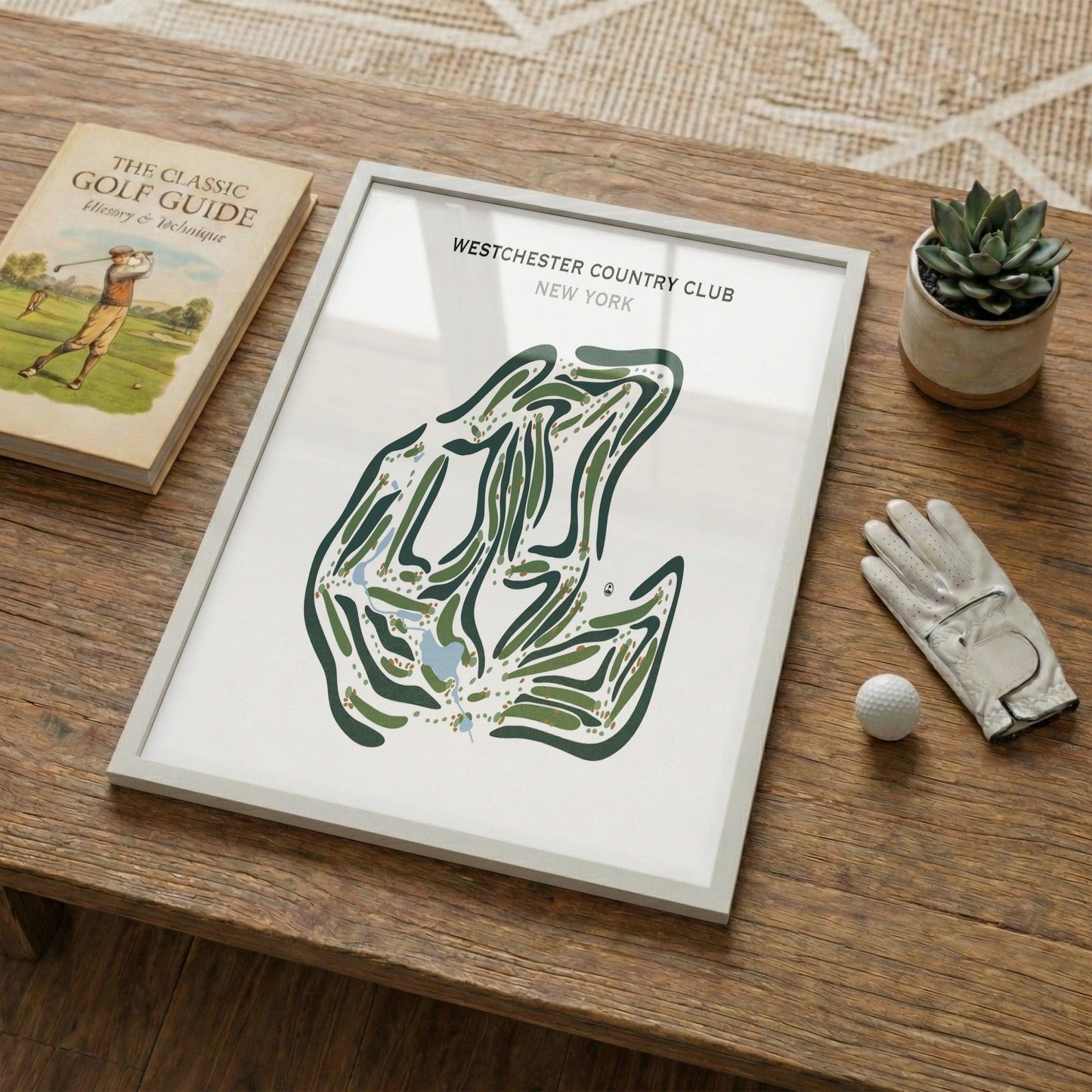Westchester Country Club, New York - Printed Golf Courses