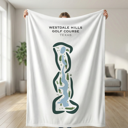 Westdale Hills Golf Course, Texas - Printed Golf Courses