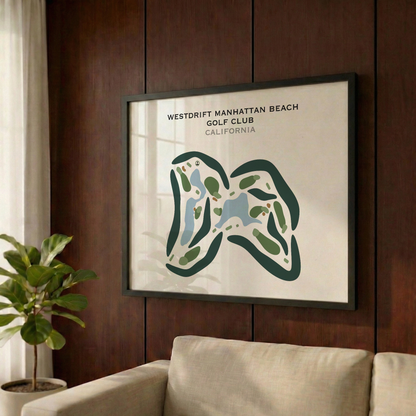 Westdrift Manhattan Beach Golf Club, California - Printed Golf Courses