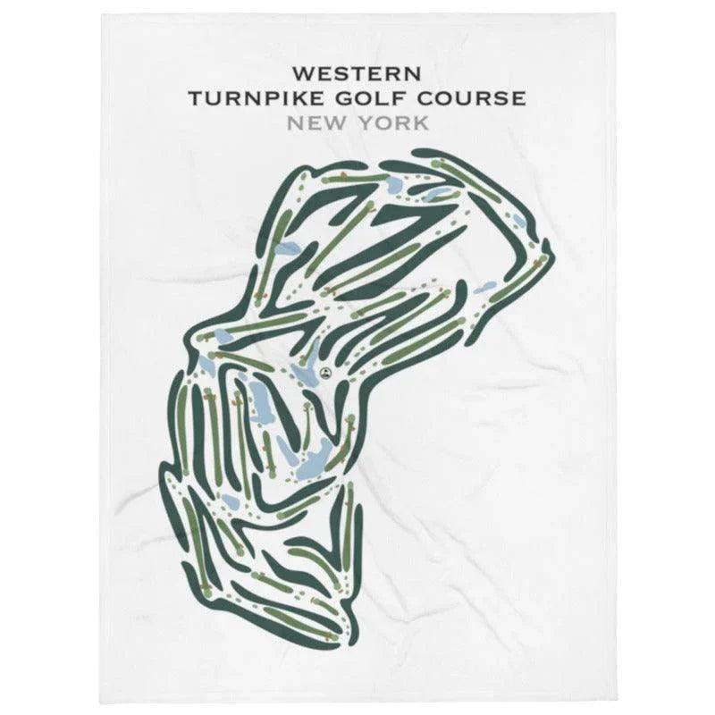 Western Turnpike Golf Course, New York - Printed Golf Courses