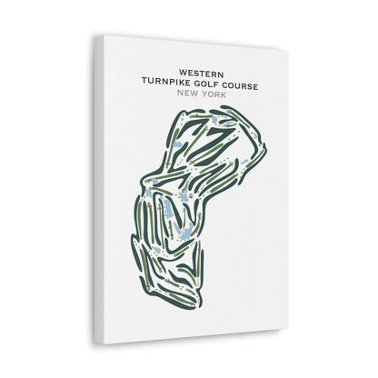 Western Turnpike Golf Course, New York - Printed Golf Courses