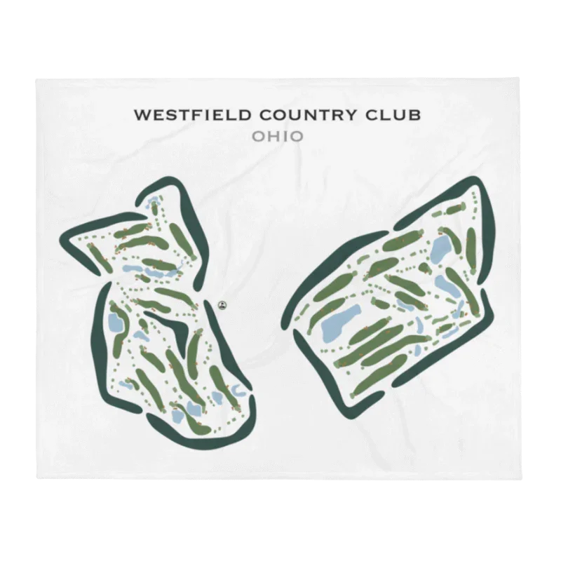 Westfield Country Club, Ohio - Printed Golf Courses