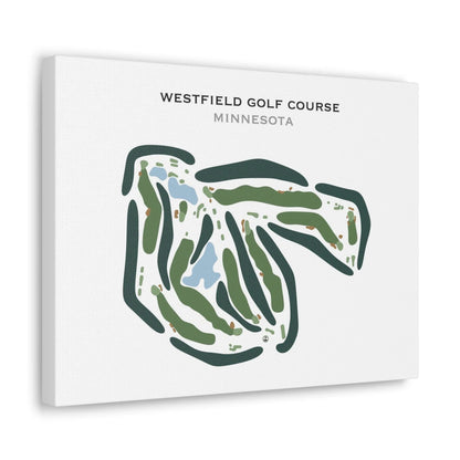 Westfield Golf Course, Minnesota - Printed Golf Courses