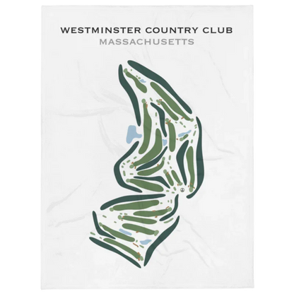 Westminster Country Club, Massachusetts - Printed Golf Course