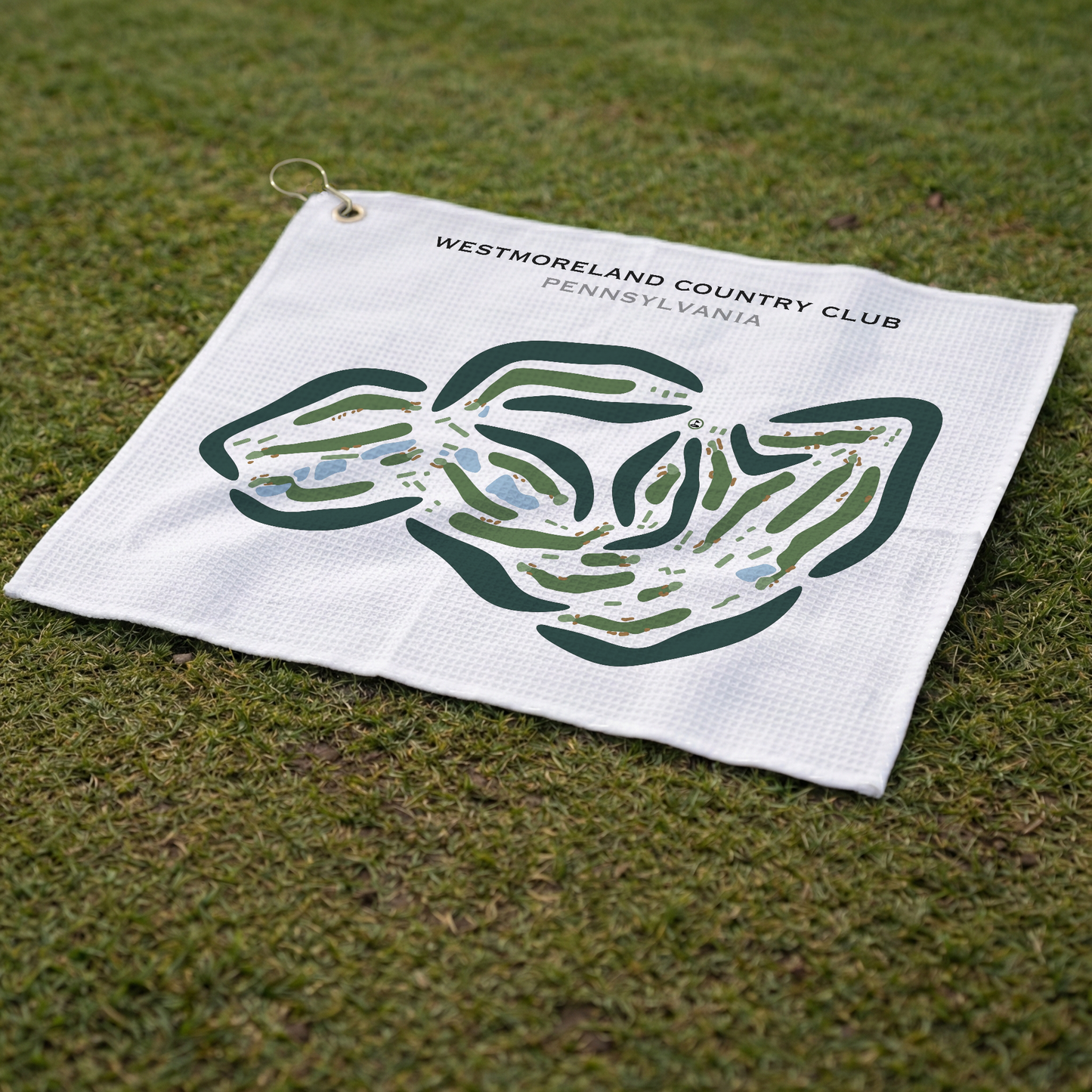 Westmoreland Country Club, Pennsylvania - Printed Golf Courses