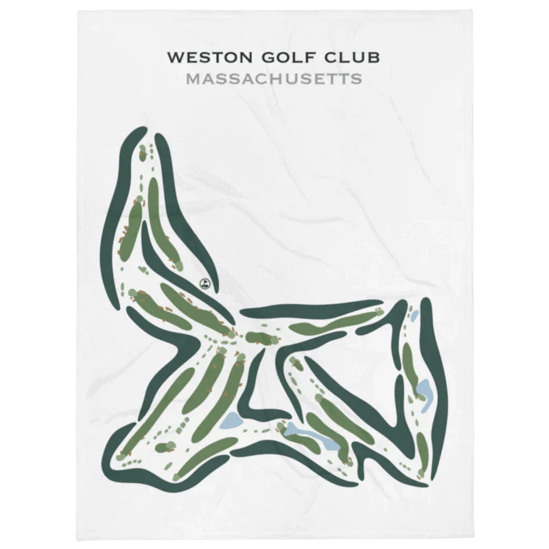 Weston Golf Club, Massachusetts - Printed Golf Courses