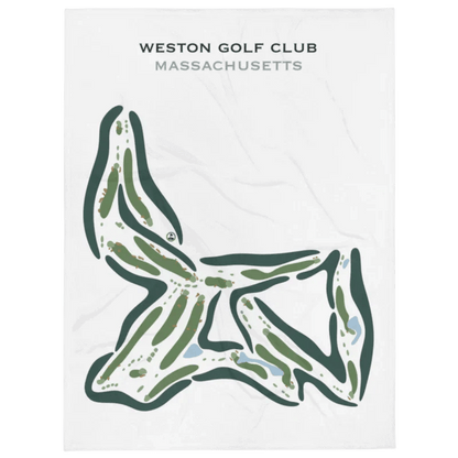 Weston Golf Club, Massachusetts - Printed Golf Courses